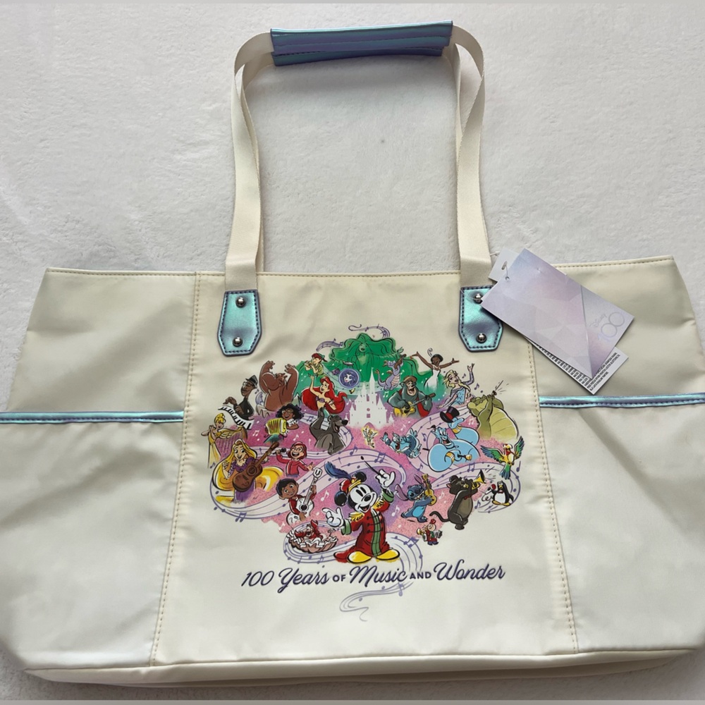 Disney 100 Years of Music and Wonder Tote Bag
